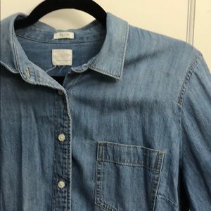 J. Crew chambray shirt